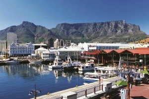 Victoria &amp; Alfred Waterfront and Table Mountain, Cape Town